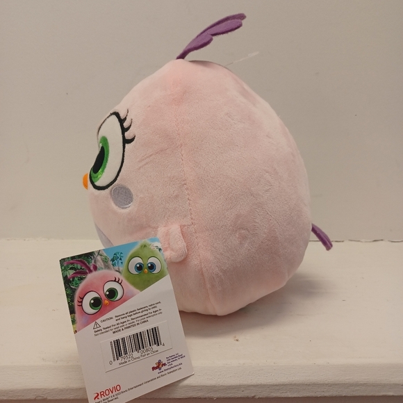 Angry Birds Hatchlings Zoe Pink Plush Toy By Toy Factory 2022 *New With Tag - Picture 6 of 11